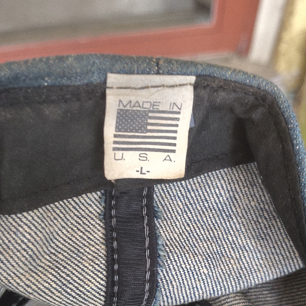 Blue Denim Baseball Cap! - Picture 2 of 3